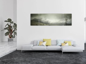 Obraz krajobrazu przed burzą (170x50 cm)
