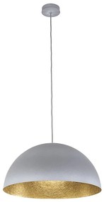 Żyrandol na lince SFERA 1xE27/60W/230V śr. 50 cm szary/złoty