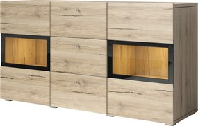 Komoda BAROLO 132 cm do Salonu Sypialni Sosna remo jasna