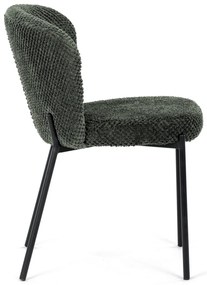 Zestaw krzeseł do jadalni Bouclé CT-W1077 GRN2, 4szt.