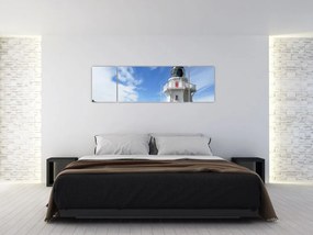 Obraz latarni morskiej Akaroa w Nowej Zelandii (170x50 cm)