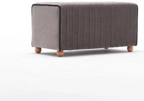 Taboret Mabel Pufa Mink