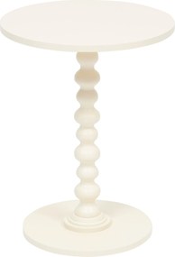 Stolik kawowy ALIX na ozdobnej nodze, Ø 38 cm