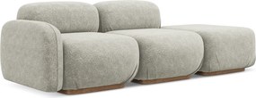 Modułowa otwarta sofa Ailani, tkanina szenilowa