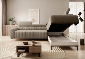 Narożnik GANDI 160 Prawostronny system włoski Salvador 03 Cappucino WERSAL