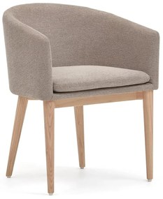 Beżowe krzesło Harlan – Kave Home