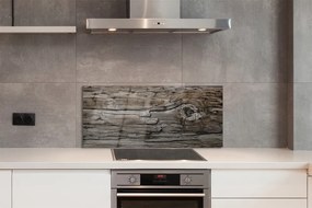 Panel szklany do Kuchni Naturalne Sęki i Słoje