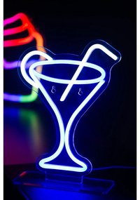 Niebieski neon LED 5 W Cocktail – Leitmotiv