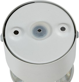 Designerski kinkiet biały z LED IP44 - Lens