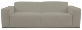 Jasnobrązowa sofa z materiału bouclé 228 cm Roxy – Scandic