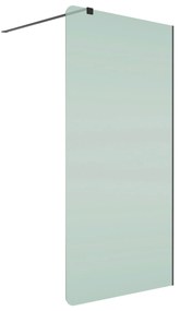 Ścianka prysznicowa WALK IN FIX zielona 8 mm MOLIS NATURE Green Round MASSI I Różne rozmiary : Kolor profili kabiny - złoty, Szerokość ścianki - 80 cm, Typ montażu - WALK in FIX (Do ściany)