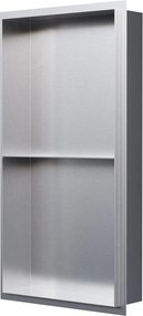 Półka wnękowa ścienna ze stali nierdzewnej NT306010X