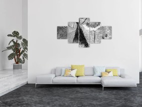 Obraz - Malarstwo afrykańskie (125x70 cm)