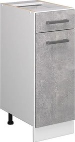 Szafka dolna do kuchni beton 30x46x81.6 r-line