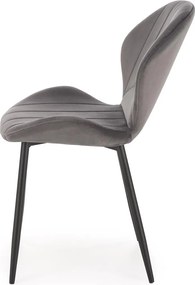 Krzesło do jadalni z pionowymi przeszyciami K538 Halmar