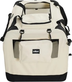 Leopet Skrzynia transportowa dla psów XXXL, beżowa