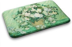 Dywanik antypoślizgowy do łazienki Dywanik antypoślizgowy do łazienki Van Gogh Róże