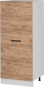 Wysoka szafa złoty dąb energetyczny 60x57x143 r-line