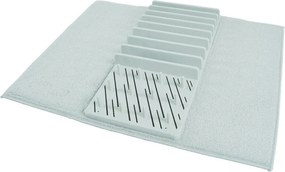 Jasnoniebieska plastikowa podkładka do naczyń 50x38 cm – Homéa