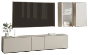 Jasnoszary zestaw pod TV 226x46 cm Edge by Hammel – Hammel Furniture