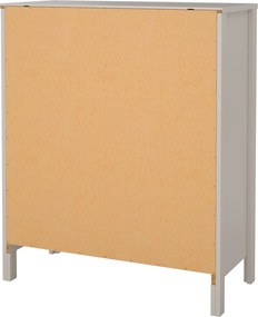 Nowoczesna komoda pokojowa z szufladami Madrid 3+2, kaszmir mat