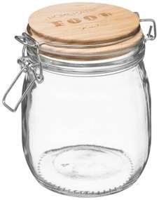 Słoik z pokrywką, szklany, 750 ml