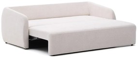 Kremowa rozkładana sofa z tkaniny szenilowej 225 cm Laira – Kave Home