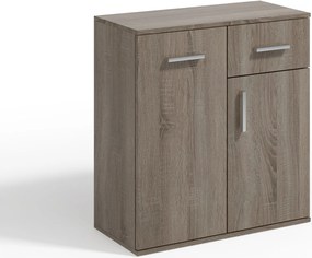 Komoda GIACOMO I 75 cm do Salonu Sypialni z Szufladą Dąb truflowy