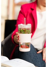 Różowy kubek termiczny 600 ml Fuori – Vialli Design