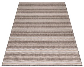 Dywan zewnętrzny Sunny paseczki beżowe 140 cm x 200 cm