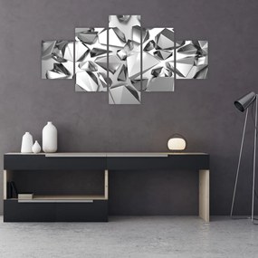 Obraz abstrakcji 3D (125x70 cm)