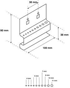 Uchwyt na klucze imbusowe