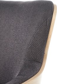 Nowoczesny fotel wypoczynkowy z oparciem ze sklejki Chillout