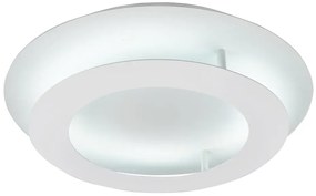 Biały okrągły plafon LED 50 cm - D156-Azalia