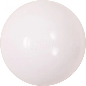 Plastikowe piłeczki do suchego basenu 7cm, 50 szt, białe - meowbaby®