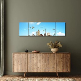 Obraz - Podróże (170x50 cm)
