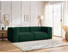 Ciemnozielona sofa 255 cm Zephyr – Bobochic Paris