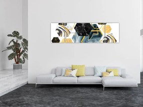 Obraz - Wielokąty (170x50 cm)