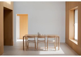 Stół z litego drewna dębowego 90x200 cm Derven – Gazzda