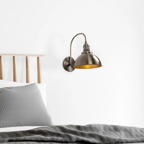 Kinkiet w kolorze mosiądzu ø 21 cm Varzan – Opviq lights