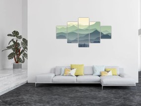 Obraz - Forest Mountain (125x70 cm)