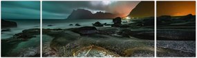 Obraz - Scena nocna (170x50 cm)