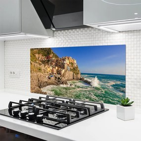 Panel nad blat kuchenny Skalisty Fiord Nad Oceanem