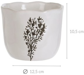 Ceramiczna osłonka na doniczkę, Ø 12,5 cm