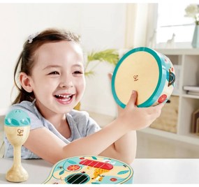 Zestaw perkusyjny Hape 4w1