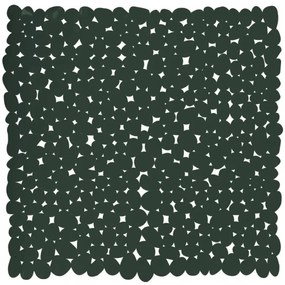Spirella Antypoślizgowa mata prysznicowa GALETS,ciemnozielona, 53 x 53 cm