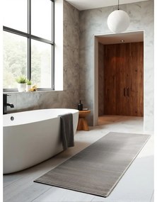 Antracytowo-kremowy chodnik 80x240 cm Perles Dolomite – Elle Decoration
