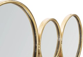 Kompozycja luster w złotej ramie, 100 x 51,5 cm