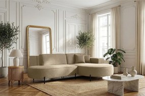 Narożnik Parma Studio Hills, do salonu, Quelle, prawy, ciemny beż (18)