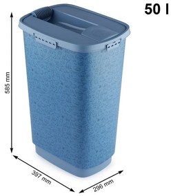 Niebieski pojemnik na karmę 50 l Cody – Rotho